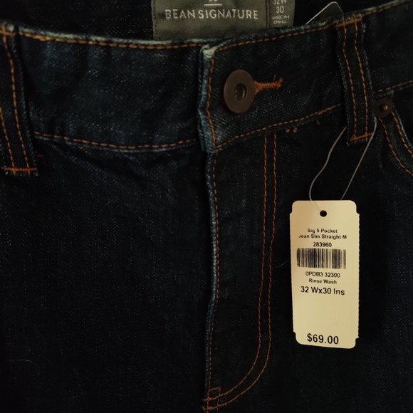 L.L. Bean Jeans Ll Beans Mens Signature Fivepocket Jeans With